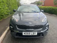 Used Kia Sportage 130 HP (95 kW) 2019 Grey SUV