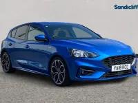 Used Ford Focus ST-Line X 125 HP (91 kW) 2020 Blue Hatchback
