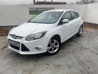 Used Ford Focus Zetec 2012 White Hatchback
