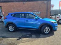 Used Hyundai Tucson 116 HP (85 kW) 2018 Blue SUV