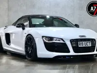 Used Audi R8 Spyder Business 525 HP (386 kW) 2010 White Cabriolet