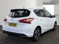 Used Nissan Pulsar S 115 HP (84 kW) 2017 White Hatchback
