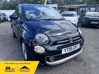 Used Fiat 500 Lounge 2019 Black Hatchback