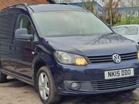 Used VW Caddy Maxi Life Life 102 HP (75 kW) 2015 Blue MPV