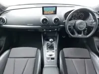 Used Audi A3 Black Edition 190 HP (139 kW) 2018 Black Sedan