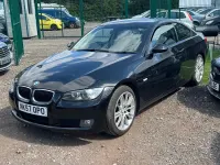 Used BMW 320 2007 Black Coupe