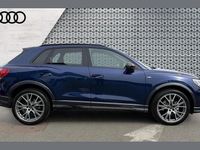 Used Audi Q3 Black Edition 150 HP (110 kW) 2025 Blue SUV