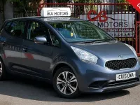Used Kia Venga 125 HP (91 kW) 2015 Blue Hatchback