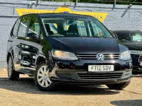Used VW Sharan S 140 HP (102 kW) 2012 Black MPV