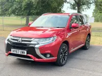 Used Mitsubishi Outlander P-HEV 2017 Red Estate