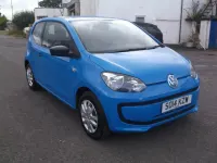 Used VW up! take up! 60 HP (44 kW) 2014 Blue Hatchback