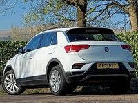 Used VW T-Roc SE 110 HP (80 kW) 2021 White SUV
