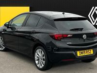 Used Vauxhall Astra Design Edition 105 HP (77 kW) 2019 Black Hatchback
