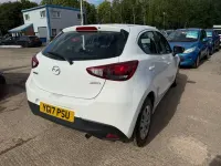 Used Mazda 2 75 HP (55 kW) 2017 White Hatchback