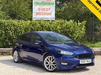 Usado Ford Focus ST-Line 140 HP (102 kW) 2017 Azul Citadino