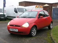 Begagnad Ford Ka Zetec 2008 Röd Halvkombi