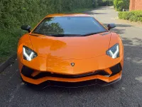 Used Lamborghini Aventador 2017 Orange Coupe