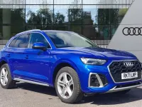 Used Audi Q5 S-Line 2021 Blue SUV