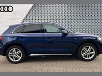 Used Audi Q5 S-Line 265 HP (194 kW) 2022 Blue SUV