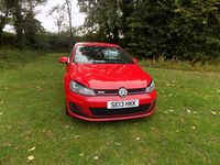 Used VW Golf VII GTI 2013 Red Hatchback
