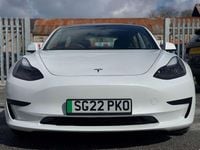 Used Tesla Model 3 Standard Range 366 kW (498 HP) 2022 White Sedan