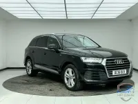 Begagnad Audi Q7 S-Line 218 HK (160 kW) 2016 Svart SUV