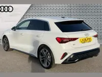 New Audi A3 S-Line 113 HP (83 kW) 2026 White Hatchback