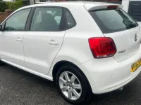 Used VW Polo SE 85 HP (62 kW) 2010 White Hatchback