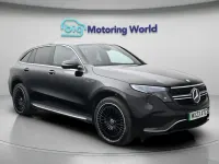 Used Mercedes EQC400 AMG line 300 kW (408 HP) 2023 Black SUV