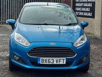 Used Ford Fiesta Zetec 2013 Blue Hatchback