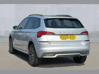 Used Skoda Kamiq SE Drive 95 HP (69 kW) 2022 Brilliant silver metallic SUV