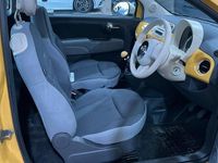 Used Fiat 500 69 HP (50 kW) 2014 Yellow Hatchback