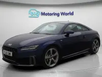 Usado Audi TT S-Line 245 HP (180 kW) 2021 Azul Coupé