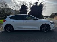 Used Ford Focus ST-Line 125 HP (91 kW) 2019 White Hatchback