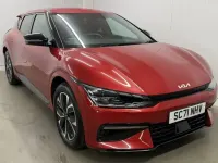 Used Kia EV6 GT-Line 166 kW (226 HP) 2022 Red SUV