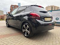 Used Peugeot 208 GT-line 2018 Black Hatchback