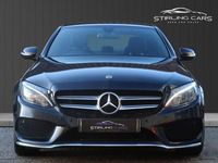 Used Mercedes C200 AMG line 136 HP (100 kW) 2018 Black Sedan