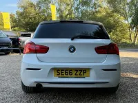 Used BMW 118 Sport Line 136 HP (100 kW) 2016 White Hatchback