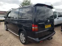 Used VW T5 130 HP (95 kW) 2006 Black Van
