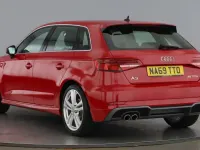 Used Audi A3 S-Line 150 HP (110 kW) 2020 Red Sedan