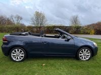 Used VW Golf Cabriolet S 2013 Blue Cabriolet