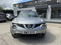 Begagnad Nissan Juke Tekna 110 HK (80 kW) 2017 Silver SUV