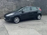 Used Ford Fiesta Zetec 2015 Black Hatchback
