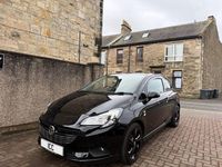 Used Vauxhall Corsa Edition 75 HP (55 kW) 2017 Black Hatchback