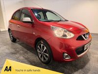 Begagnad Nissan Micra N-TEC 80 HK (58 kW) 2017 Röd Halvkombi