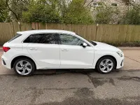 Used Audi A3 e-tron S-Line 2021 White Hatchback