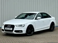 Used Audi A4 Black Edition 143 HP (105 kW) 2013 White Sedan