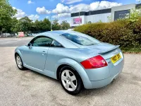 Used Audi TT 225 HP (165 kW) 2001 Blue Coupe