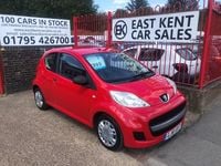 Used Peugeot 107 68 HP (50 kW) 2011 Red Hatchback