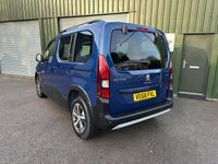 Used Peugeot Rifter GT-line 130 HP (95 kW) 2019 Blue MPV